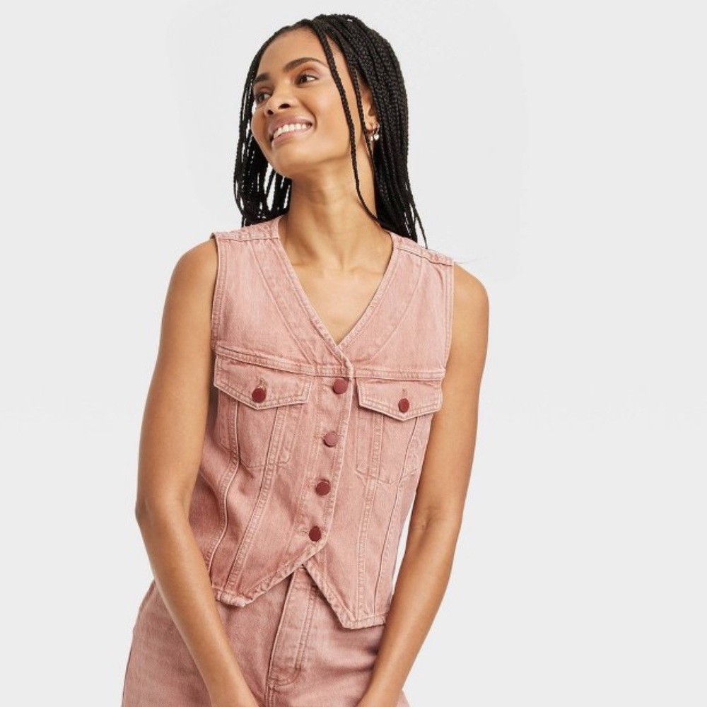 Denim vest